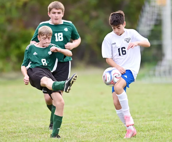 Bears, Bobcats boys soccer settle for tie